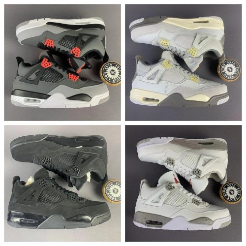 Jordan Air Jordan 4 Retro Classic Basketball Sneakers Multicolor
