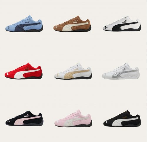 Puma Speedcat Low Top Suede Sneakers Multicolor