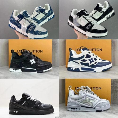 Louis Vuitton LV Trainer Chunky Sneakers Multicolor