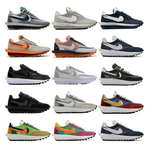 Nike LDWaffle Sacai chunky sneakers Multicolor