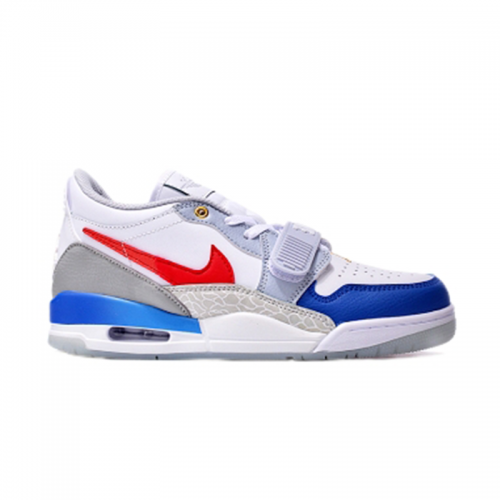 Nike Air Alpha Force 88 Retro Sneakers White and Blue