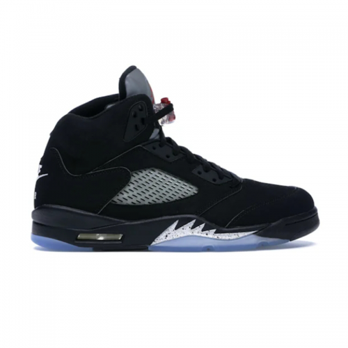 Jordan Air Jordan 5 Retro Oreo High Top Sneakers Black and White