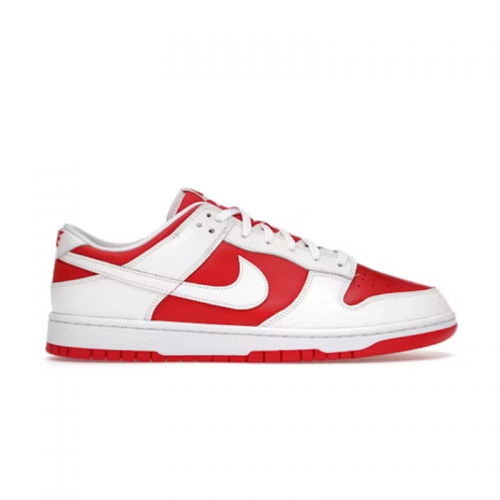 Nike Dunk Low Retro sneakers Red and White