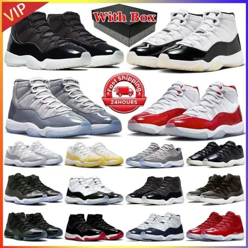 Jordan 11 Retro Iconic Basketball Sneakers Multicolor