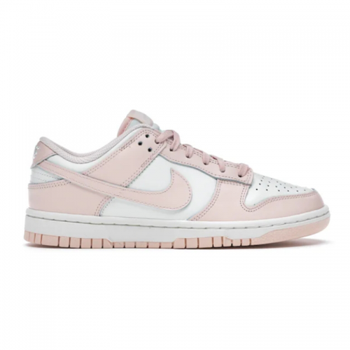 Nike Dunk Low Rose Whisper Low Top Sneakers Pink and White