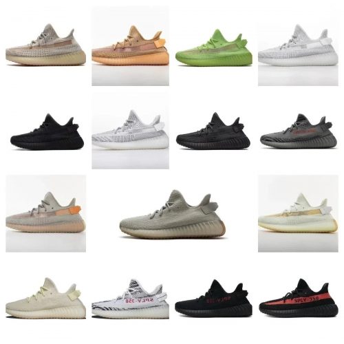 Adidas Yeezy Boost 350 V2 Knit Sneakers Multicolor