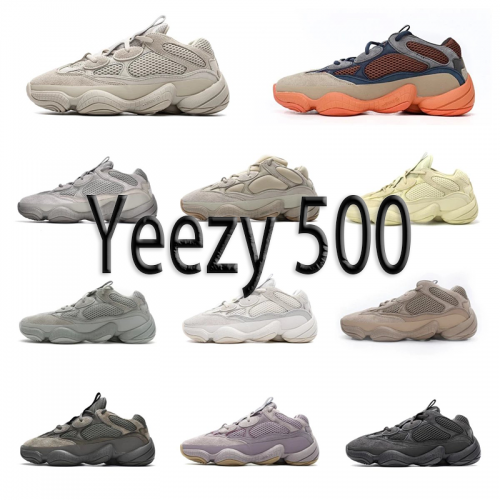 Adidas Yeezy 500 Chunky Sneakers Multicolor