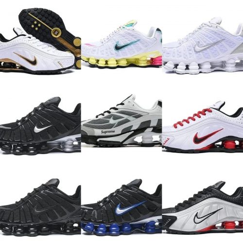 Nike Shox R4 Chunky Sneakers Multicolor