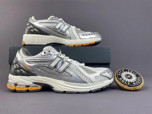 New Balance 1906R Chunky Sneakers Silver and White