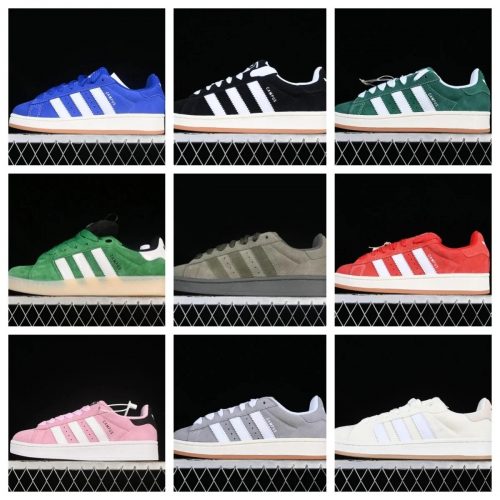 Adidas Campus 00s Suede Sneakers Multicolor