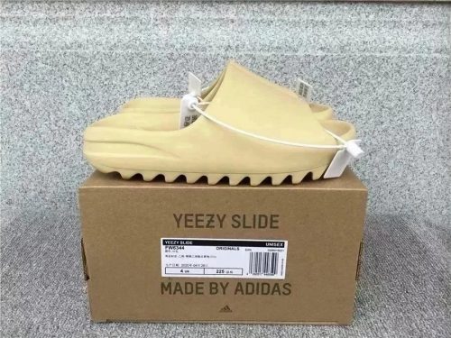 Adidas Yeezy Slide FW6344 Chunky Slides Beige