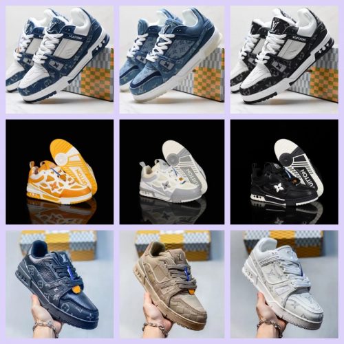 Louis Vuitton LV Trainer Chunky Sneakers Multicolor