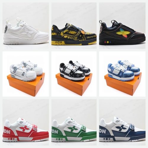 Louis Vuitton LV Trainer Chunky Sneakers Multicolor