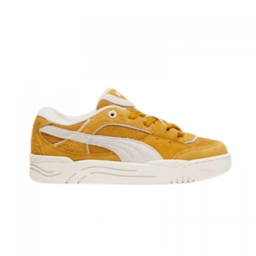 Puma Clyde All-Pro chunky Sneakers Yellow and White