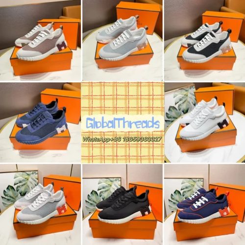 Hermes Bouncing Chunky Sneakers Multicolor