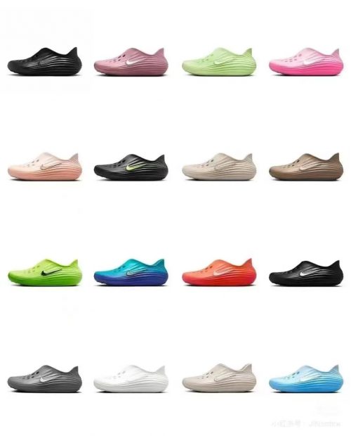 Nike Calm Mule Lightweight Slip-On Sneakers Multicolor