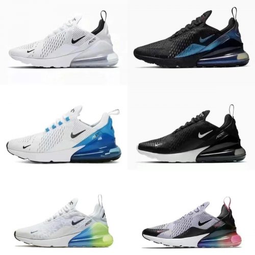 Nike Air Max 270 Lightweight Running Sneakers Multicolor