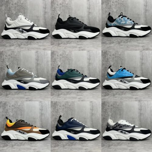 Dior B22 Chunky Sneakers Multicolor