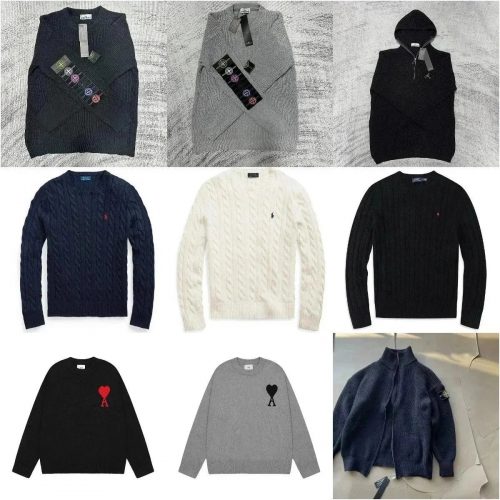 Stone Island Knitwear Casual Sweaters Multicolor