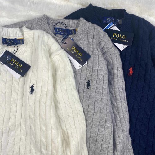 Polo Ralph Lauren PRL Cable Knit Classic Sweater Multicolor