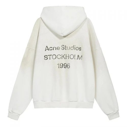 Acne Studios Stockholm 1996 Oversized Hoodie White