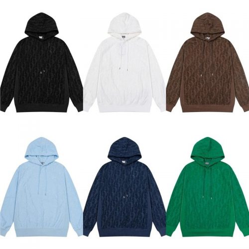 Dior Oblique Jacquard Luxury Hoodie Multicolor