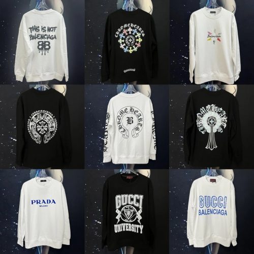 Balenciaga This Is Not Balenciaga Graphic Hoodie White