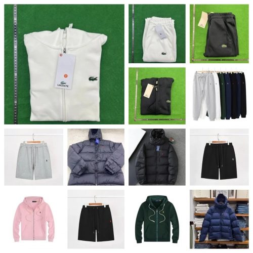 Lacoste Classic Logo Casual Zip-Up Hoodie White