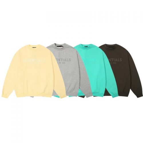 Fear of God Essentials Graphic Crewneck Sweatshirt Multicolor