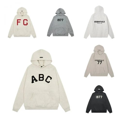 Fear of God FOG Essentials Oversized Hoodie Multicolor