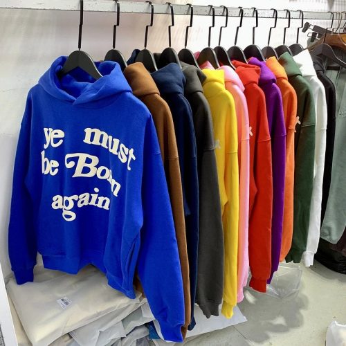 Cactus Plant Flea Market CPFM Ye Must Be Born Again Oversized Hoodie Multicolor