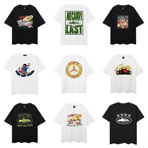 Corteiz CRTZ Graphic Print Streetwear T-Shirt Multicolor