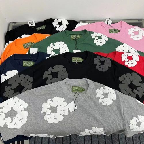Denim Tears Cotton Wreath Graphic Tee Multicolor