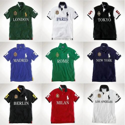 Ralph Lauren City Collection Classic Cotton Polo Shirt Multicolor