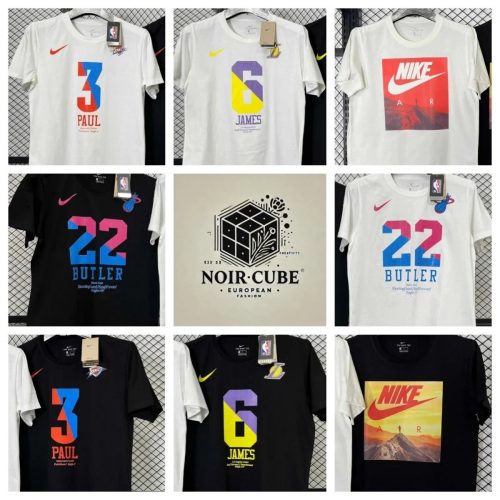 Nike NBA Player Graphic Cotton T-Shirt Multicolor