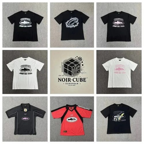 Corteiz Rules The World Graphic Streetwear T-Shirt Multicolor