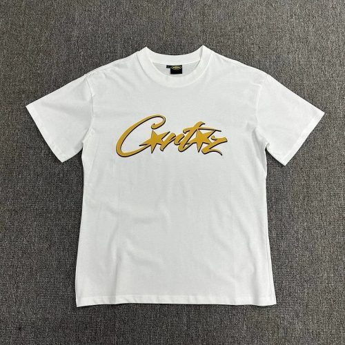 Corteiz Star Graphic Cotton T-Shirt White