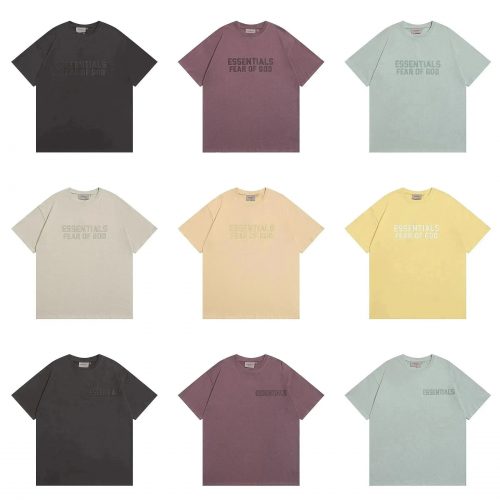 Fear of God FOG Essentials Oversized Graphic T-Shirt Multicolor