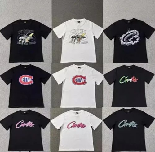 Corteiz Graphic Print Streetwear T-Shirt Multicolor