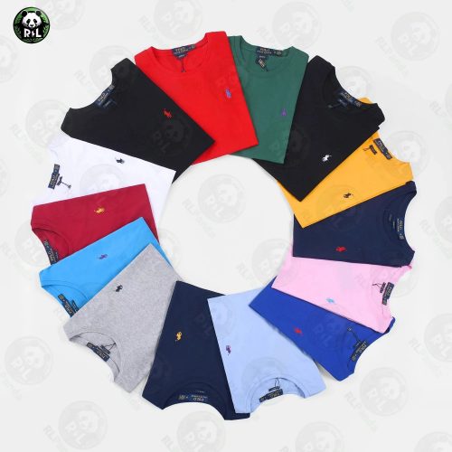 Polo Ralph Lauren PRL Classic Fit Crewneck Cotton T-Shirt Multicolor