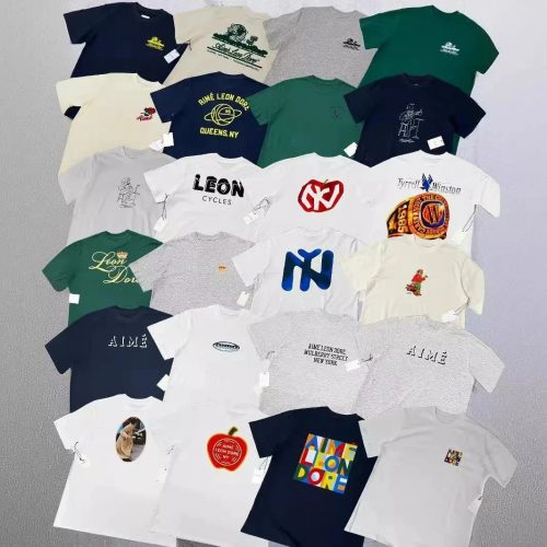 Aime Leon Dore ALD Graphic Print Cotton T-Shirt Collection Multicolor
