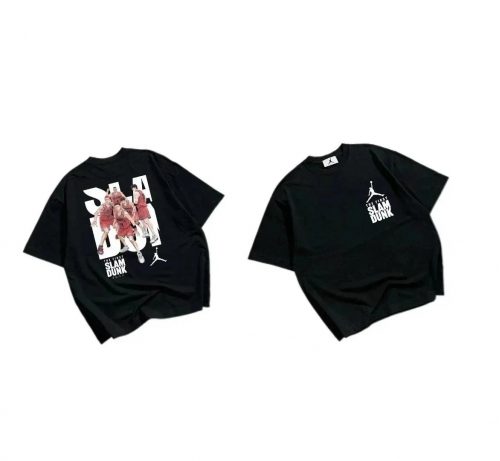 Jordan The First Slam Dunk Graphic Tee Black
