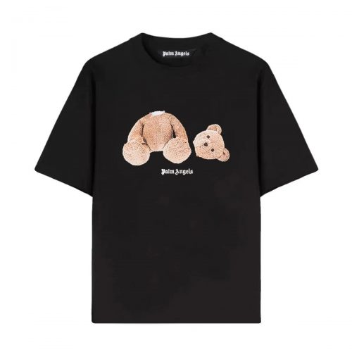 Palm Angels Bear Graphic Tee T-Shirt Black