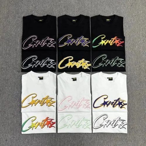 Corteiz Script Graphic Streetwear T-Shirt Multicolor