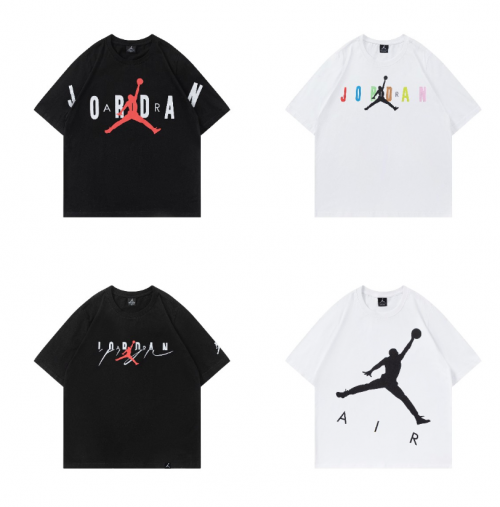 Jordan Jumpman Graphic Cotton T-Shirt Multicolor