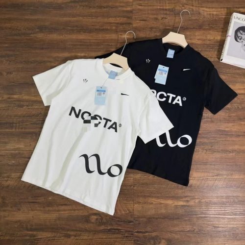 Nike NOCTA Graphic Cotton T-Shirt Black and White