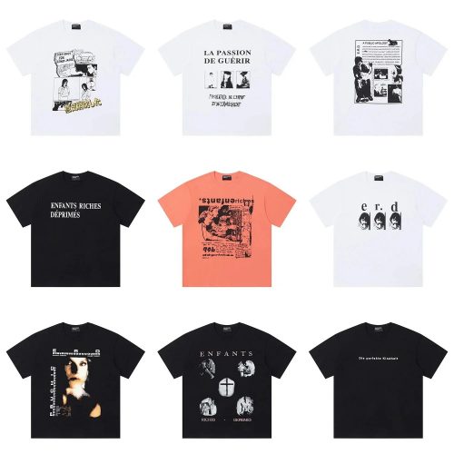 Enfants Riches Déprimés ERD Graphic Print Oversized Tee Multicolor
