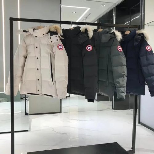 Canada Goose Wyndham Parka Warm Down Jacket Multicolor
