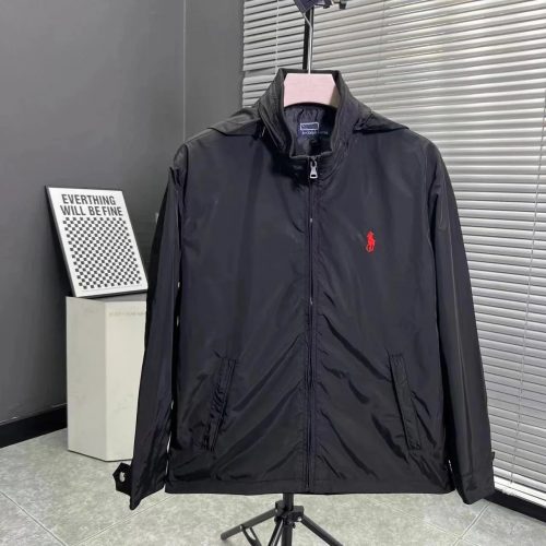 Ralph Lauren Windbreaker Lightweight Jacket Black