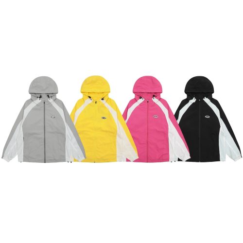 Corteiz Track Jacket Lightweight Casual Hooded Jacket Multicolor